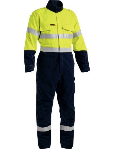 Picture of Bisley, Tencate Tecasafe® Plus 700 Hi Vis Engineered FR Coverall